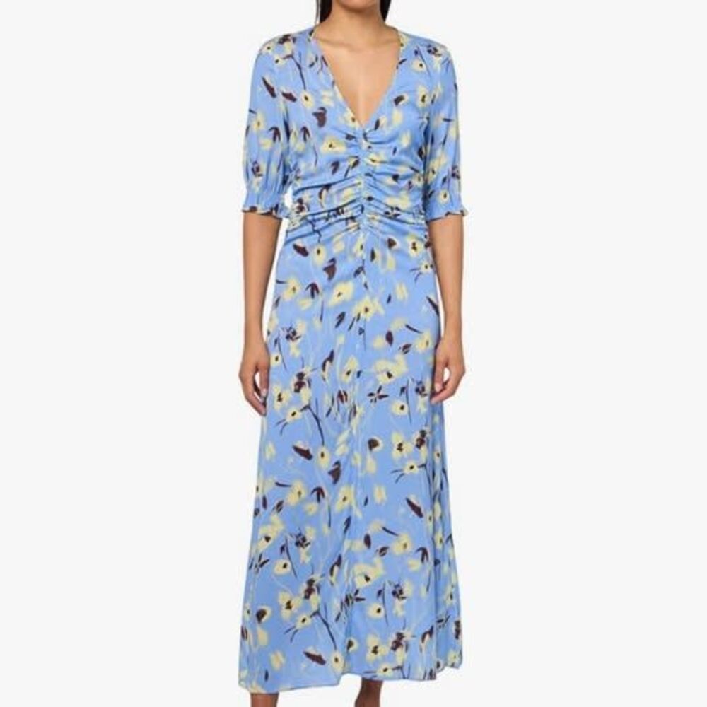 BAUM UND PFERDGARTEN Women's Amma SILK Dress, Size 12 NWT